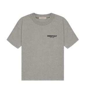 Essentials Gray Short Sleeve Tee